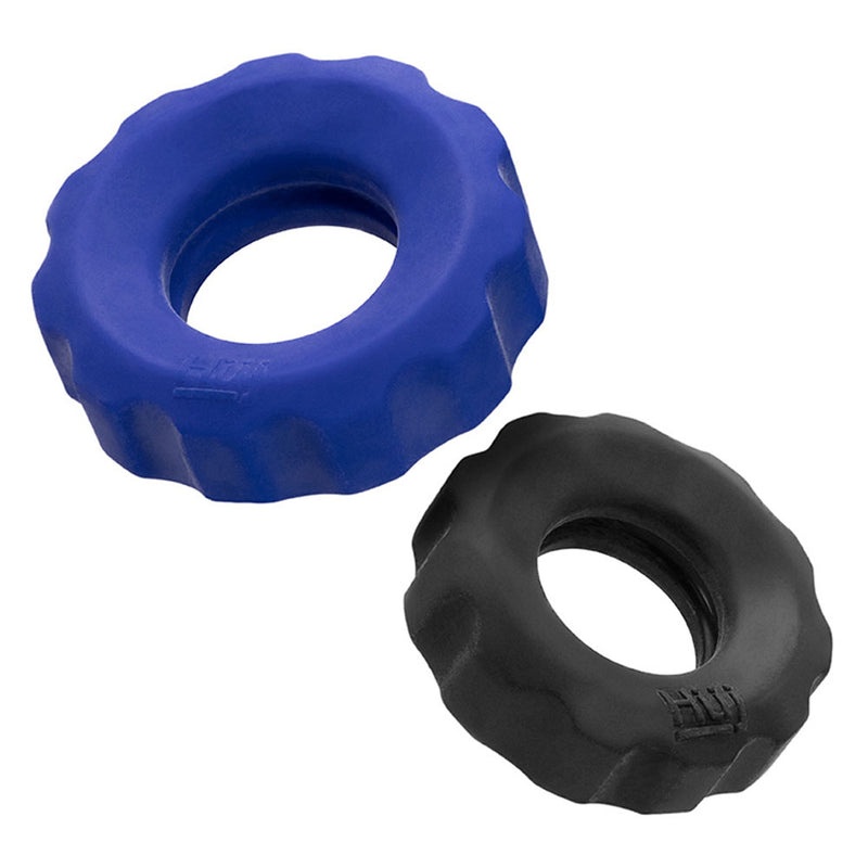 Oxballs Hunkyjunk Cog 2 - Size C-Ring - Cobalt / Tar