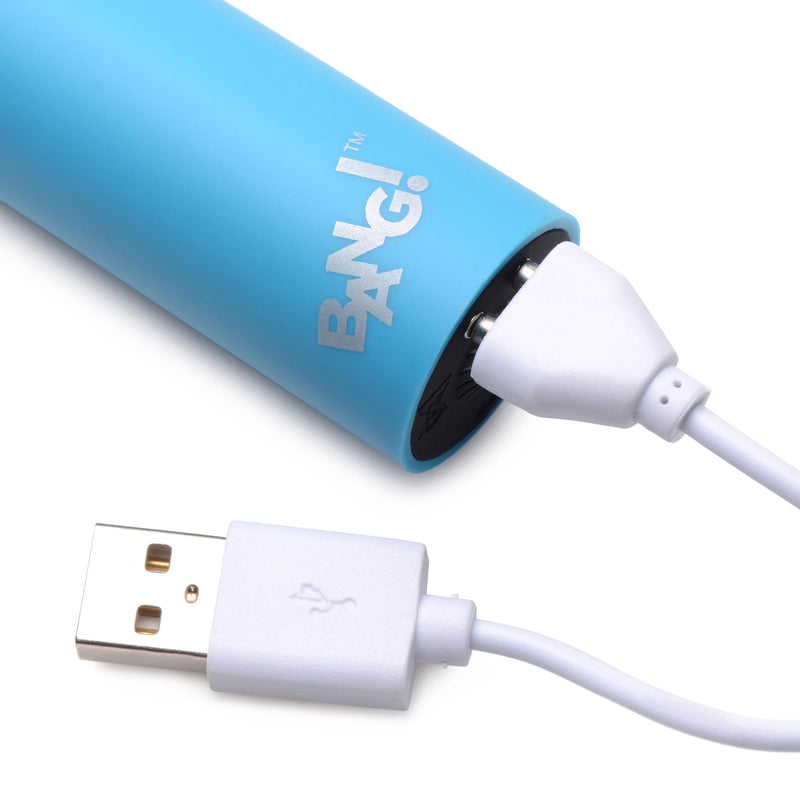 XR Brands 10x Mega Vibrator - Blue