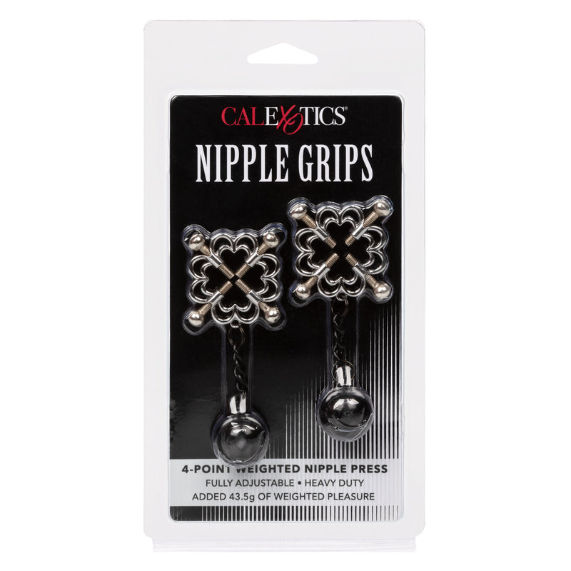 CalExotics Nipple Grips 4-Point Weighted Nipple Press