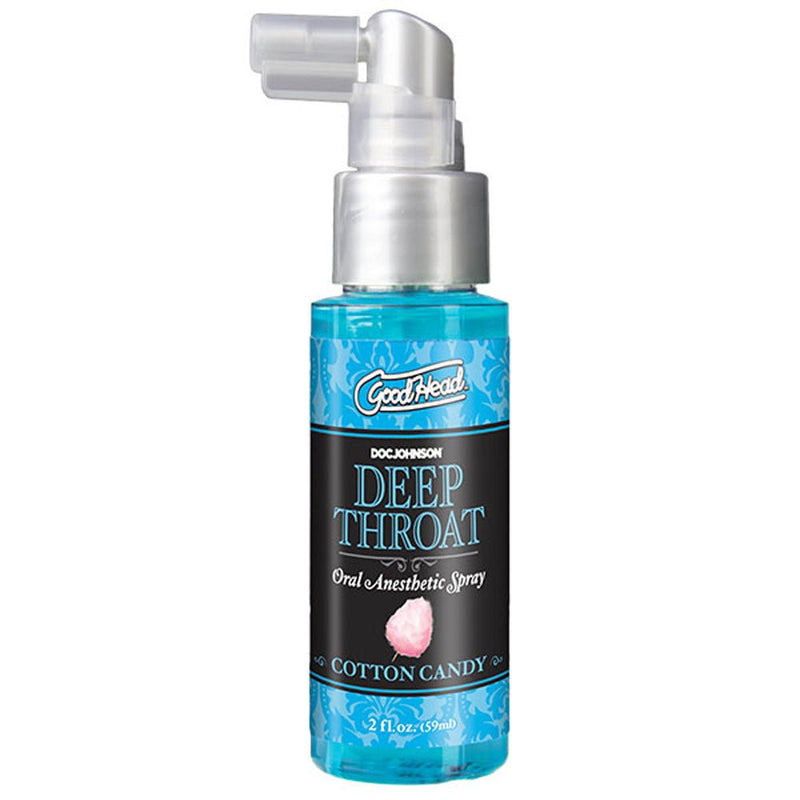 Doc Johnson Goodhead - Deep Throat Spray - Cotton Candy - 2 Fl. Oz.