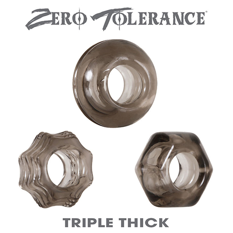 Evolved Novelties Triple Thick Cockrings