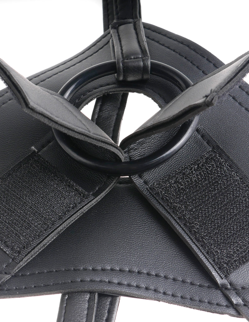 Pipedream King Cock Strap on Harness With 6 Inch Cock - Tan