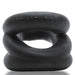 "Z-Balls Zig-Zag Cockring Ballstretcher - Black OX-AJ-1070-NGT"