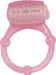 "Humm Dinger Vibrating Penis Ring Clitoral Stimulator - Magenta HTP2065"