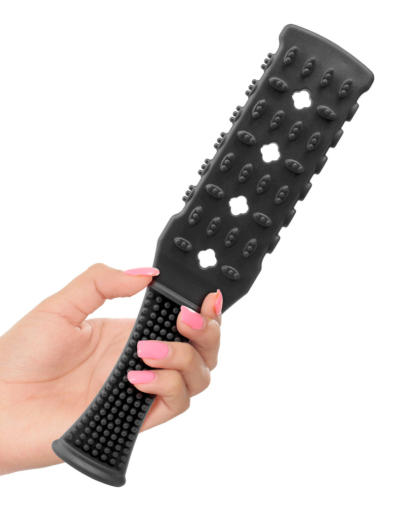 Pipedream Fetish Fantasy Series Rubber Paddle - Black