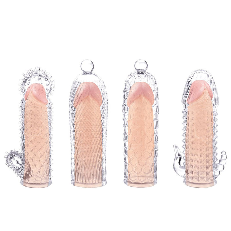 Nasstoys Magic Soft and Stretchy Tickler Sleeves Kit - Clear