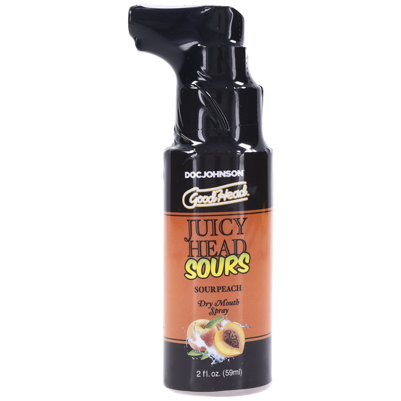 Doc Johnson Goodhead - Juicy Head - Dry Mouth Spray - Sour Peach - 2 Oz
