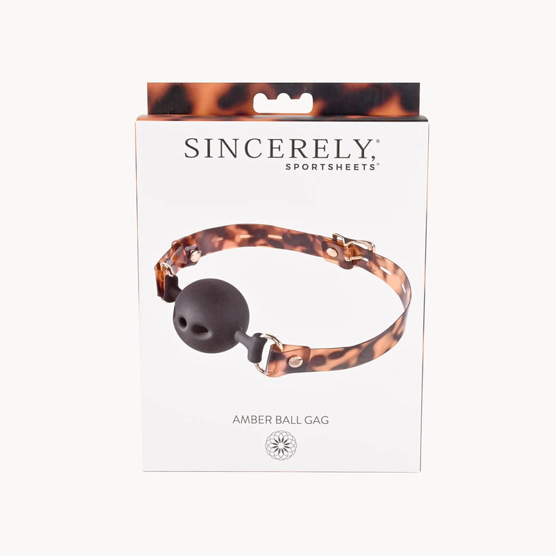 Sportsheets Sincerely Amber Ball Gag
