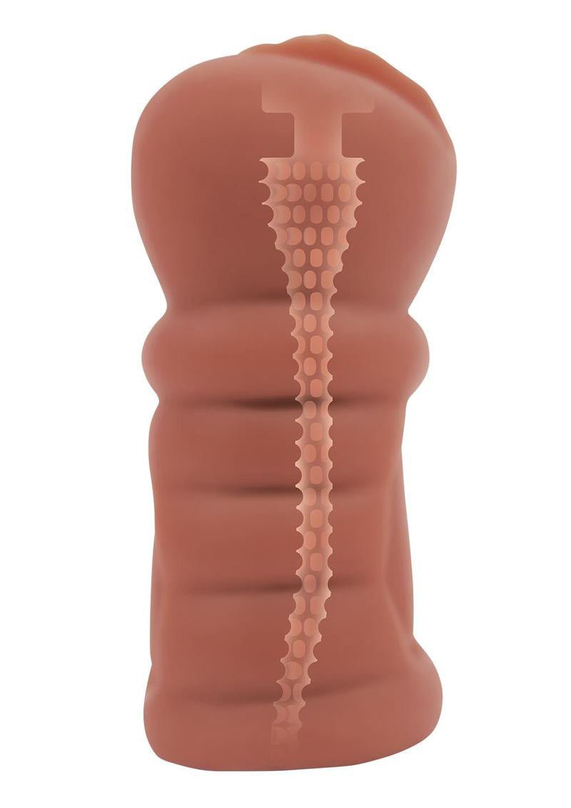 XGEN Stroke Off Latina Stroker - Medium - Stroker Masturbator - Realistic Pocket Pussy