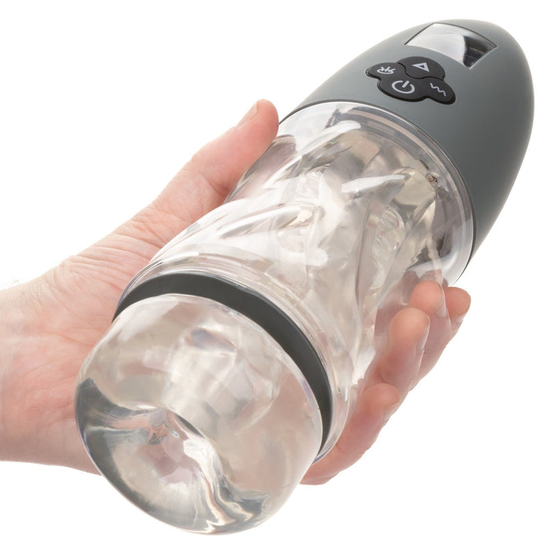 CalExotics Milk Master Extreme Automatic Milker - Black - Automatic Stroker Masturbator - Canister Masturbation Cup