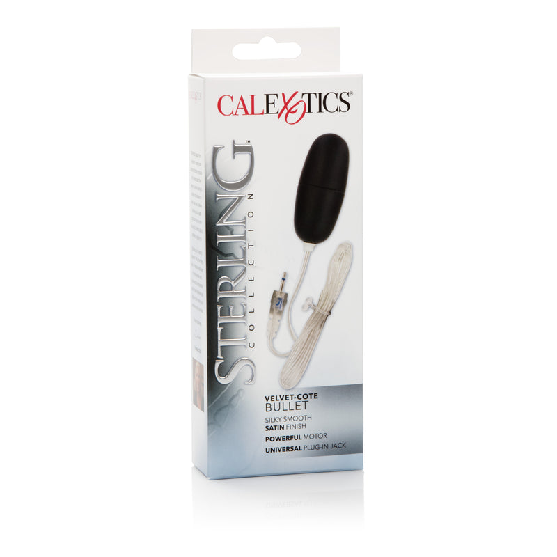 CalExotics Sterling Collection Velvet-Cote Bullet