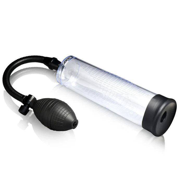 "Amp Up Penis Pump With Bulb - Clear JOCK-CN1030"