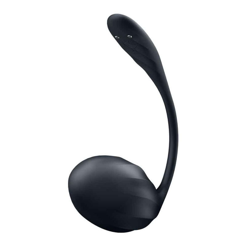 Satisfyer Ribbed Petal Connect App - Black