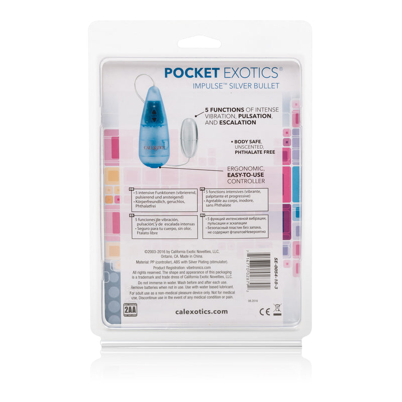 CalExotics Pocket Exotics Impulse Silver Bullet