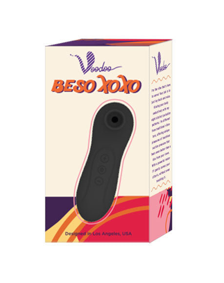 Voodoo Toys Voodoo Beso Xoxo - Black
