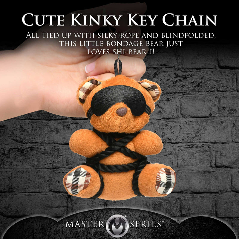 XR Brands Rope Teddy Bear Keychain