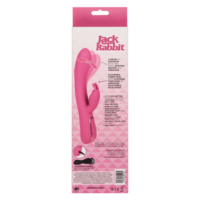 CalExotics Jack Rabbit Elite Rocking Rabbit - Pink