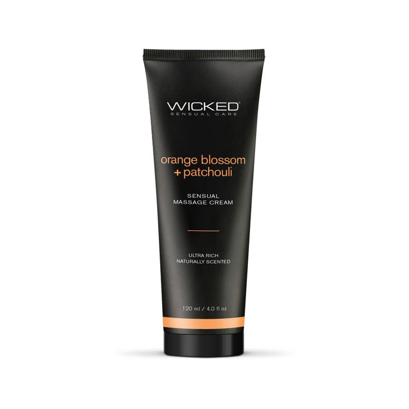 "Orange Blossom and Patchouli - Scented Sensual Massage Cream - 4 Oz WS-90934"