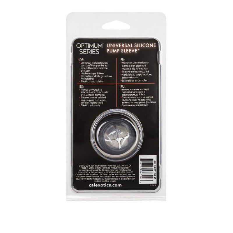 CalExotics Universal Silicone Pump Sleeve - Smoke