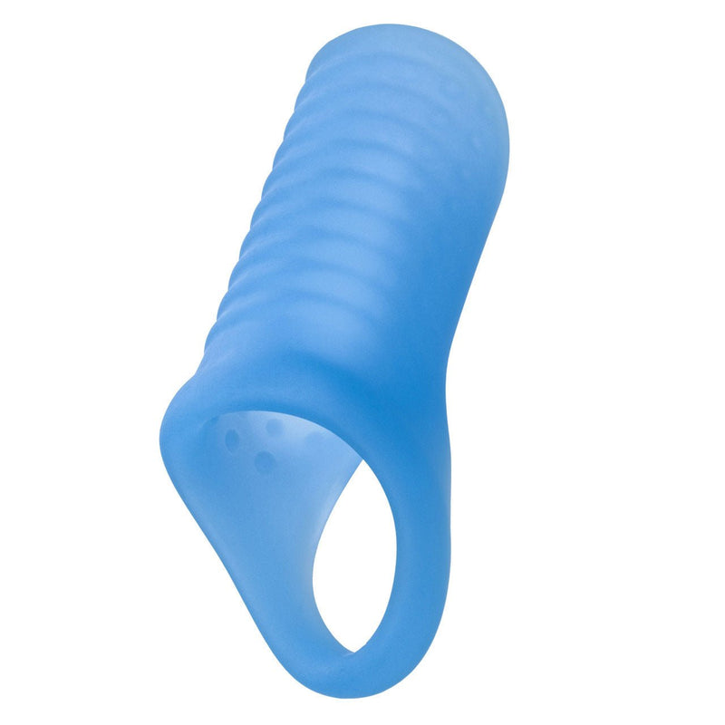 CalExotics Basic Essentials Liquid Silicone Pleasure Enhance - Blue
