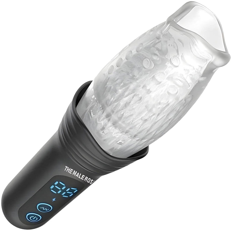 The Male Rose Pro - Automatic Stroker Masturbator - Canister Masturbation Cup