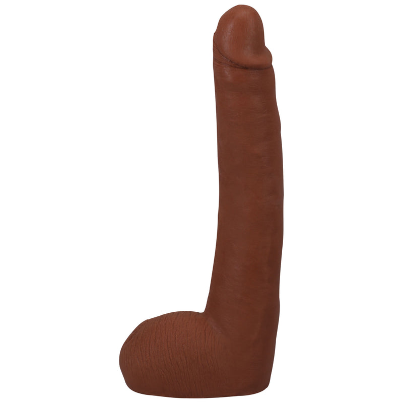 Doc Johnson Signature Cocks - Alex Jones 11 Inch Cock With Removable Vac-U-Lock Suction Cup - Caramel