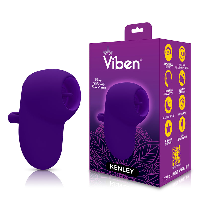 Viben Kenley Flickering Finger Vibe - Violet