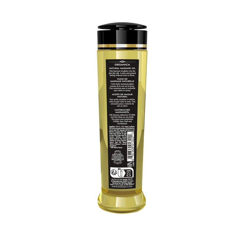 Shunga Organica Massage Oils - Naturelle - 8 Fl. Oz.
