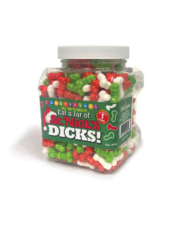Little Genie Eat a Jar of St. Nicks Dicks 1lb