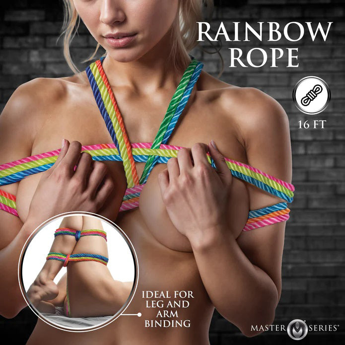 XR Brands Rainbow Rope - 16ft