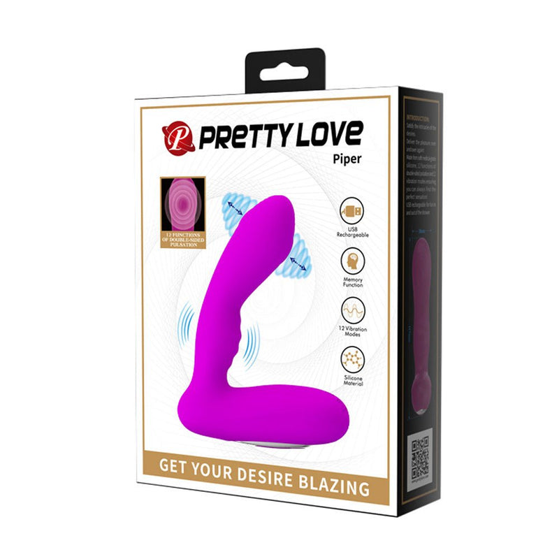 Pretty Love Pretty Love Piper Double-Side Pulsation - Purple