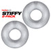 "Stiffy 2-Pack Bulge-Rings - Clear Ice OX-HUJ126-CLIC"