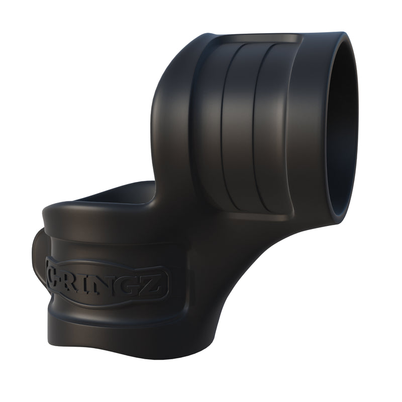 "Fantasy C-Ring Mr Big Cock Ring and Ball Stretcher - Black PD5902-23"