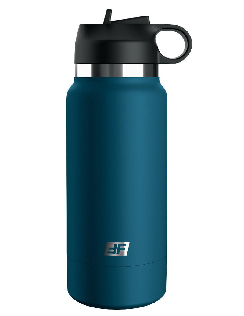 Pipedream Fuck Flask - Private Pleaser - Blue Bottle - Brown - Realistic Stroker Masturbator - Canister Masturbation Cup