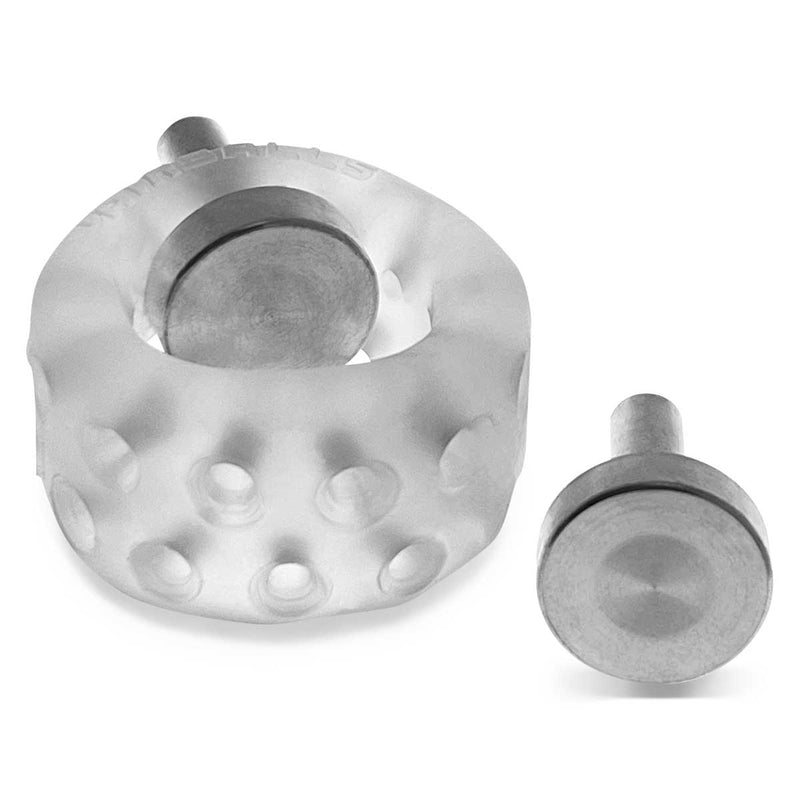 Oxballs Airballs Electro Air-Lite Ballstretcher With Two 4mm Electro Contact - Clear Ice