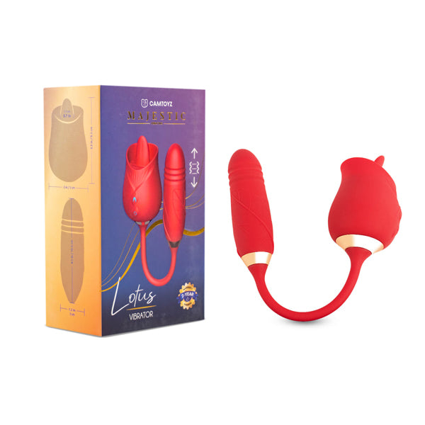 Camtoyz Vibrator Lotus Bullet - Red