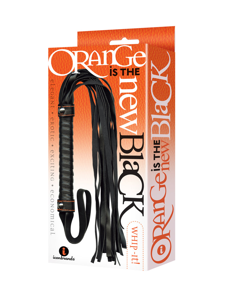 Icon Brands The 9's Orange Is the New Black Whip It - Black