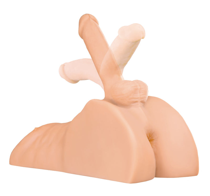 Pipedream PDX Extreme Plus Perfect Ride - Light - Stroker Masturbator - Realistic Body Part Stroker