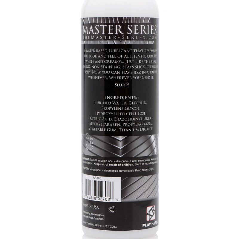 XR Brands Jizz Unscented Water-Based Lube 8 Oz