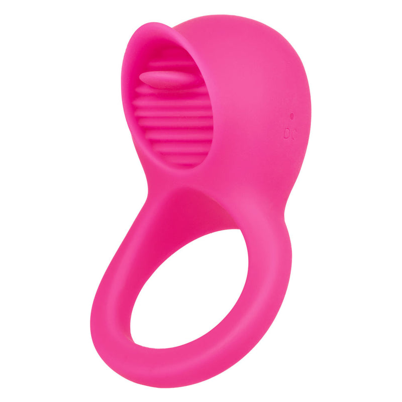 CalExotics Silicone Rechargeable Teasing Tongue Enhancer