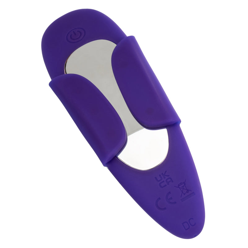 CalExotics Lock-N-Play Remote Suction Panty Teaser - Purple