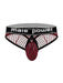 "Cock Pit Net Cock Ring Thong - S/ M - Burgundy MP-410260BNSM"