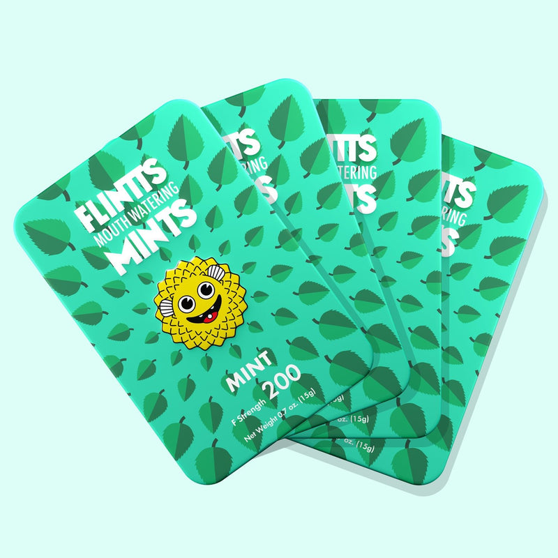 Flintts Mints Flintts Mouth Watering Mints Mint - F-Strength 200