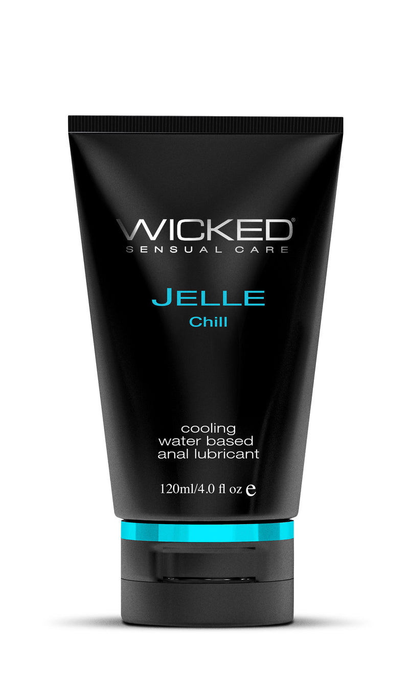 Wicked Sensual Care Jelle Chill Cooling Anal Gel Lubricant - 4 Fl. Oz.