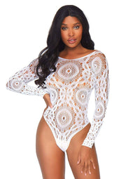 "Thong Back Teddy - White - M/l LA-89161WHTML"