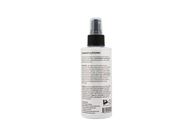 B. Cummings Black Beauty Latex Cleaner 7 Oz