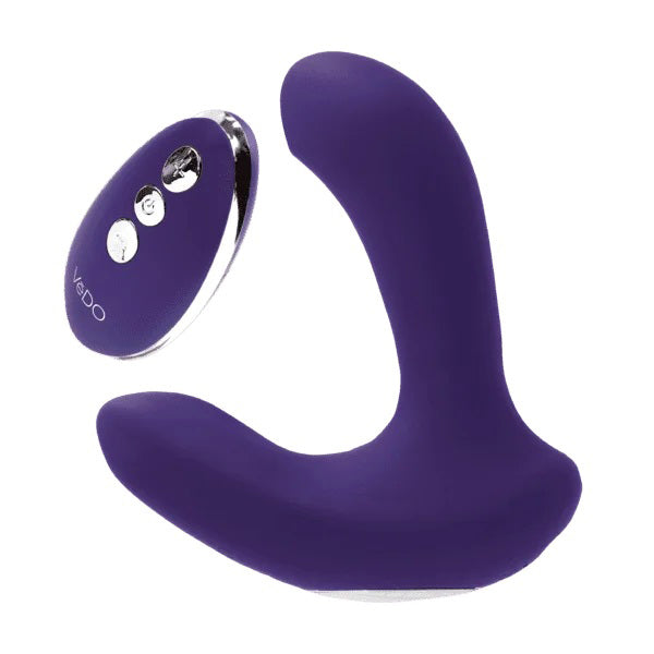 VeDO Inme Rechargeable Dual Vibe With Remote - Purple