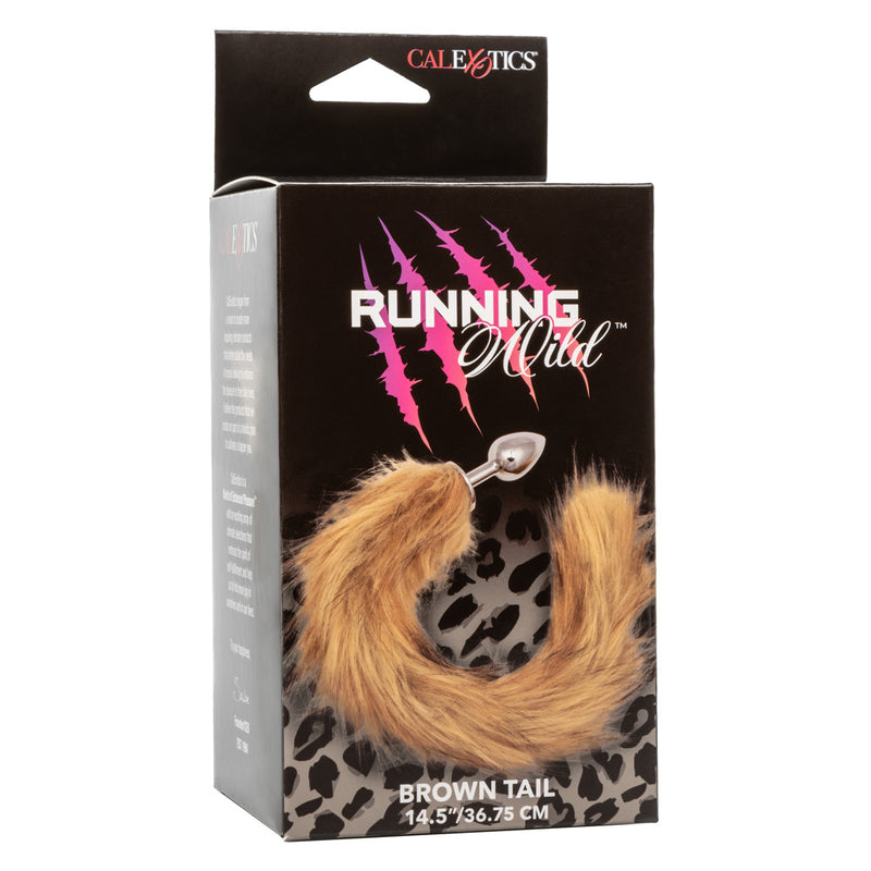 CalExotics Running Wild Tail - Brown
