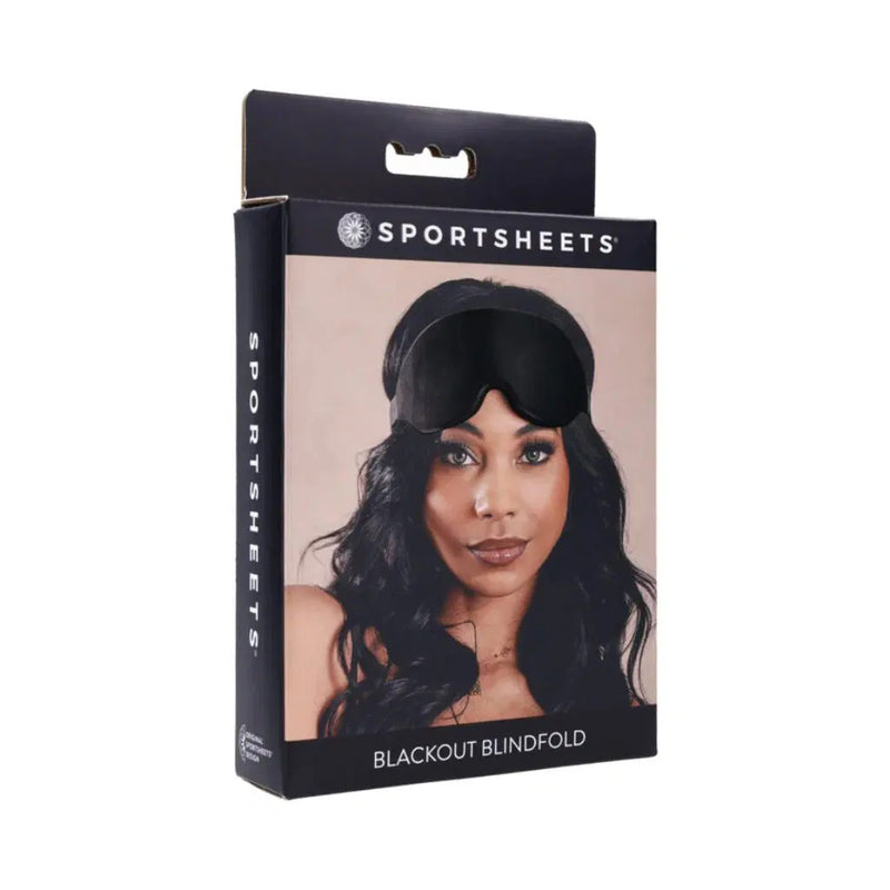 Sportsheets Blackout Blindfold - Black