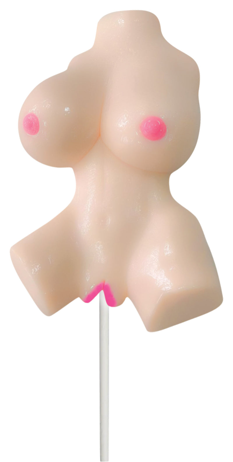 Hott Products Lusty Lickers - Female Torso Pop - Vanilla